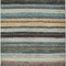 Homeroots 5' X 8' Beige Gold And Brown Striped Washable Indoor Outdoor Area Rug 618251 - alternate 4