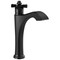 Delta Dorval Single Handle Mid-Height Vessel Bathroom Faucet 657-BL-DST - alternate 1