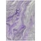 Homeroots 10' X 14' Purple And Ivory Abstract Washable Indoor Outdoor Area Rug 617607 - alternate 6