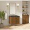 James Martin Vanities Laurent 30" Single Vanity, Honey Oak w/ 3 CM Charcoal Soapstone Silestone Top 545-V30-HNO-3CSP - alternate 5