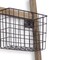 Homeroots Wooden Ladder Storage Piece with 4 Baskets 399700 - alternate 3