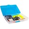 Storex Large Pencil Box, Blue, 2PK 61468U12C - alternate 2