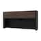 Bestar Connexion 71W Hutch for Narrow Desk Shell, Antigua & Black 93510-000052 - alternate 1