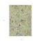 Homeroots 8' X 10' Artichoke Green And Pink Paisley Washable Indoor Outdoor Area Rug 588591 - alternate 3