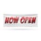 Signmission Now Open, 24 Inch x 72 Inch, Vinyl Banner B-72-30763 - alternate 1