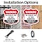 Signmission Dumpster Shield Sign Warning No Public U, 6 inch X 6 inch, Plastic Sign, 2PK SHI-P-2PACK-6-379 - alternate 5