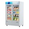 Koolmore 53 in. 2-Door Commercial Display Merchandiser Freezer 45 cu. ft. in White MDF-2GD-45C-WH MDF-2GD-45C-WH - alternate 4