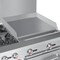 Koolmore 60 in. 6 Burner Commercial LP Range with 24 in. Griddle in Stainless-Steel KM-CRG60-LP - alternate 5