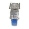 Vestil Solid Polyurethane Swivel With Total Brake Caster 6 In. x 2 In. 1200 lb Dark Blue CST-F-SS-6X2SP-SWTB - alternate 7