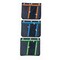 Charles Leonard Expanding Pencil Pouch, 3 Pocket, 11in.W x 9.5in.H, Assorted 76395ST - alternate 1