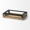Homeroots Set of Two Brown Wood Indoor Outdoor Tray With Handles 376041 - alternate 5