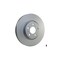 Hella Brake Disc High-carbon Silver Coated 320mm 30mm Internally Vented for AUDI 355123122 - alternate 2