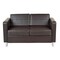 Osp Home Furnishings Pacific Love Seat, Espresso PAC52-V34 - alternate 3