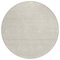 Homeroots 8' Beige And Ivory Round Geometric Washable Indoor Outdoor Area Rug 612102 - alternate 5