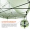 Ergodyne Single Lime Heavy Duty Pop-Up Tent - 10ft x 20ft 6004 - alternate 6