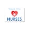 Signmission Public Safety, 7" Height, Aluminum, 10" X 7", Nurses Thank You, Nurses Thank You OS-NS-A-710-25421 - alternate 1