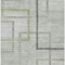 Homeroots 8' X 10' Green And Charcoal Geometric Washable Indoor Outdoor Area Rug 588335 - alternate 3