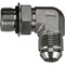 Gates Male O-Ring Boss to Male JIC 37 Flare - 90 SAE to SAE G60312-2024 - alternate 2