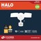 Halo Lumen Selectable White Square Head Motion Activated LED Floodlight Fixture TGS2S402MSRW - alternate 2
