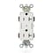 Leviton PlugsandReceptacles, 20A, 125VAC, Wht, Nylon M1636-2SW - alternate 1