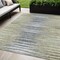 Homeroots 5' X 8' Beige Tan And Taupe Striped Washable Indoor Outdoor Area Rug 577975 - alternate 1