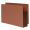 Pendaflex End Tab File Pocket, Dark Brown Gusset, 3.5" Expansion, Legal Size, Brown/Dark Brown, 10PK 1007049 - alternate 1