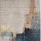 Homeroots 9' X 12' Taupe Black And Blue Abstract Washable Indoor Outdoor Area Rug 603039 - alternate 6