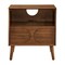 Homeroots 23" Brown Wood Accent Cabinet 691684 - alternate 1