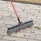 Libman Rough Surface Push Broom, 25-1/2 in Sweep Face, 4 in L Trim, Recycled PET Bristle, 64 in L 879 - alternate 3