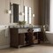 James Martin Vanities Brookfield 72" Double Vanity, Pecan, w/ 3 CM Charcoal Soapstone Silestone Top 547-V72-PCN-3CSP - alternate 3