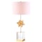 Jonathan Y Estelle 32 in. LED Metal/Crystal Table Lamp, Clear/Gold Leaf JYL5006A - alternate 1
