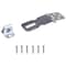 Prosource Safety Hasp, 2-1/2 in L, 2-1/2 in W, Steel, Zinc, 9/32 in Dia Shackle, Fixed Staple LR-120-BC3L-PS - alternate 1