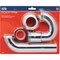Keeney Mfg 1-1/2'' ABS Decorative Polished Chrome P-Trap with 1-1/4'' Reducer Washer K400PC - alternate 2