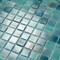 Apollo Tile Mingles 12 in. x 12 in. Glossy Turquoise Green Glass Mosaic Wall and Floor Tile 20 sqft/case, 20PK MIX2088GN454A - alternate 2