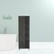 Homeroots 20" Smoky Black Wood Freestanding Single Door Bathroom Vanity 543613 - alternate 5