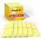 Post-It Super Sticky Notes, 4x4 In., Yellow, PK12 675-12SSCP - alternate 1