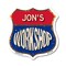 Signmission Jon's Workshop, 6 Inch X 6 Inch, Plastic Sign SHI-P-6-489-JON - alternate 1