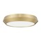 Z-Lite Quasars Modern Gold 1 Light Flush Mount 7701F16-MGLD-LED - alternate 5