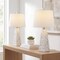 Jonathan Y Owen 20.5" Contemporary Resin LED Table Lamp, White Terrazzo, 2PK JYL1037B-SET2 - alternate 6