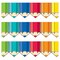 Creative Teaching Press Core Decor Colorful Doodle Pencils EZ Border, 48 Feet Per Pack, 3PK 10877 - alternate 1