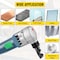 Vevor Electric Metal Nibbler Shear Nibbler Cutter 0.07in/1.8mm Thickness 110V YT-200E 1818A+B - alternate 4