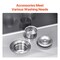 Vevor 25" Kitchen Sink Top Mount Single Bowl Drop-In Basin Stainless Steel Bar T252209RS0 - alternate 5