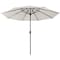 Pure Garden 9-Foot Outdoor Patio Umbrella, Tan 50-101-T - alternate 3