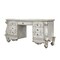 Homeroots 67" Antiqued White Wood Vanity Table With Seven Drawers 374208 - alternate 4