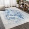 Jonathan Y Dune Modern Abstract Cream/Blue 5 ft. x 8 ft. Area Rug CTP109B-5 - alternate 2
