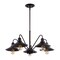 Jonathan Y Cade 27" 5-Light Metal Farmhouse Industrial LED Pendant, Oil Rubbed Bronze JYL7579A - alternate 9