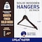 Lifemaster Wooden Hanger Set, Non-Slip, 360 Deg Swivel Hook, Space-Saving, Cherry, 20PK LMWD20CRY - alternate 3