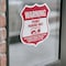 Signmission No Parking Without Permit Shield Sign Wa, 4 inch X 4 inch, Vinyl Decal, 2PK SHI-D-2PACK-4-398 - alternate 3