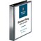 Business Source Ring Binder, Black, Clear Sleeve BSN28447 - alternate 1