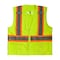 Pip ANSI Type R Class 2 Two-Tone Mesh Vest with "D" Ring Access 302-0600D-LY/2X - alternate 5